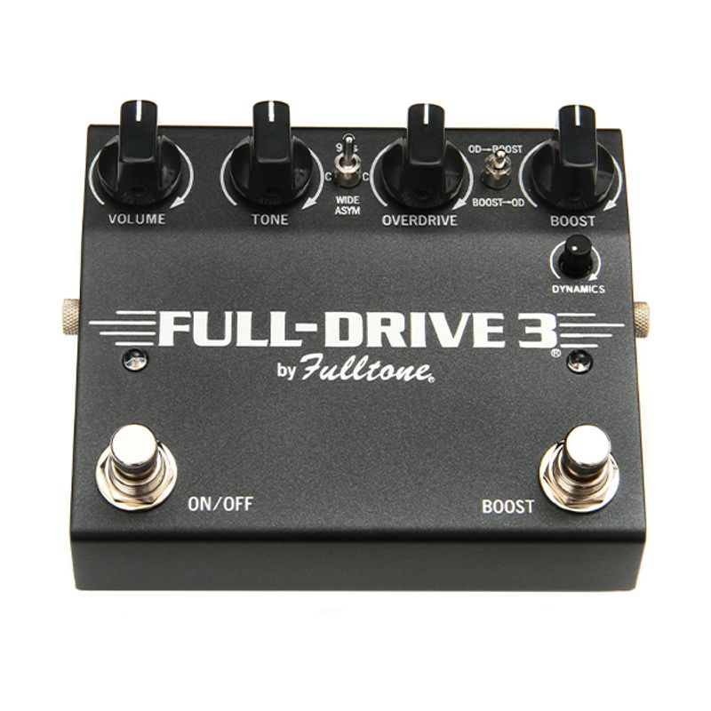 Fulltone Full-Drive3 Overdrive m/Boost Pedal