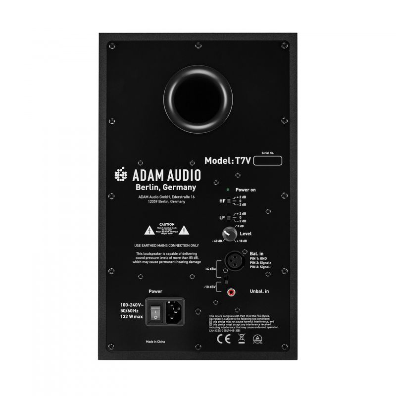 Adam Audio T7V Nearfield Monitor 2-veis 7
