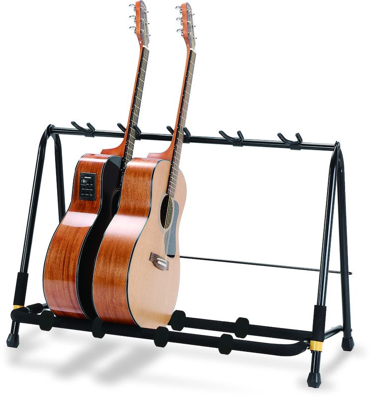 Hercules GS525B Rack stativ til 5 gitarer