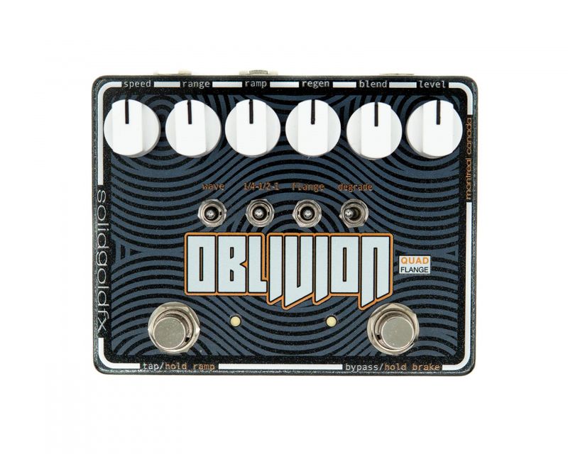 SolidGoldFX Oblivion Quad Flanger Pedal