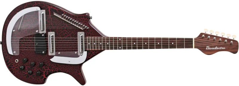 Danelectro Sitar Red Crackle