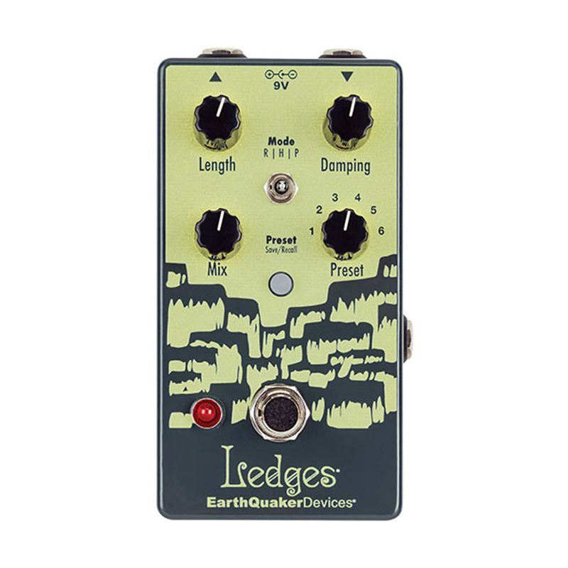 EarthQuaker Devices Ledges Tri-Dimensional Reverberation machine