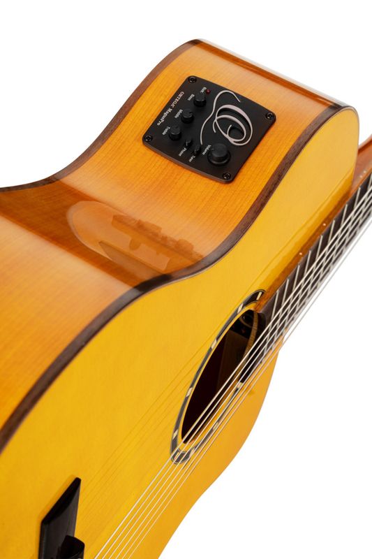 Ortega RCE170F Nylonstrengs Flamenco Gitar m/Mikrofon og Bag