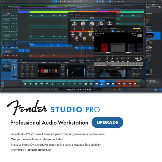 Hovedbilde Fender Studio Pro 8 Upgrade