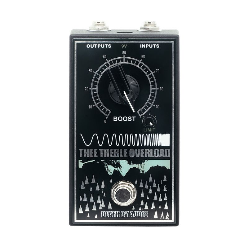 Death By Audio Thee Treble Overload Stereo Treble Booster Pedal