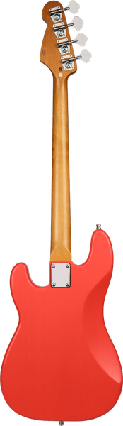 Patina Guitars PPB-3 Bass Fiesta Red