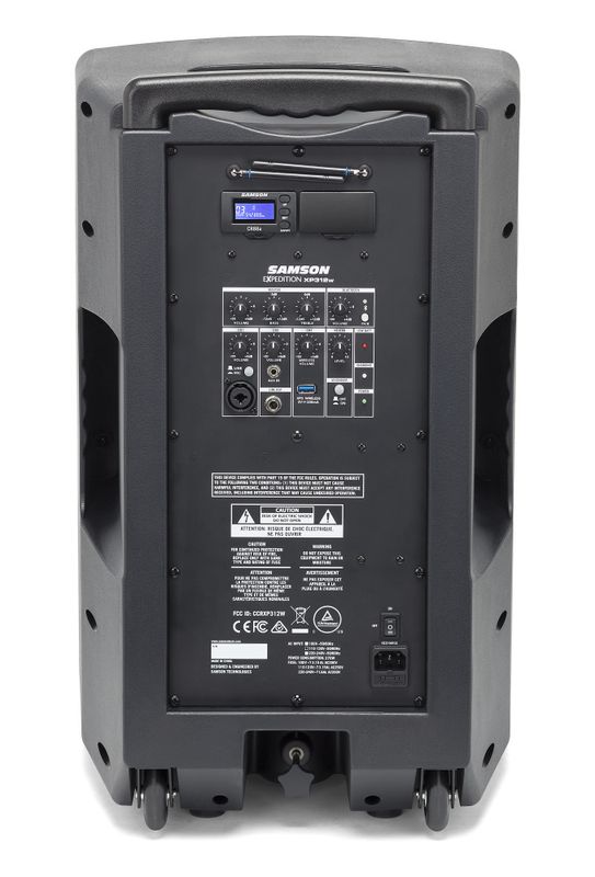 Samson XP312w Portabel PA 300W Batteri BT og Trådløs mik