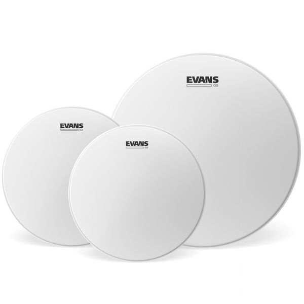 Evans ETP-G2CTD-S Tompack Standard G2 Coated 12, 13, 16" Trommeskinn